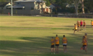 AFL Coaching Drills: Long Star