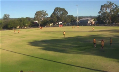 AFL Football Training: Kick and Stand the Mark