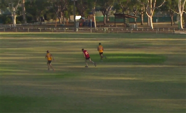 Footy Drills: Triangle Front and Square