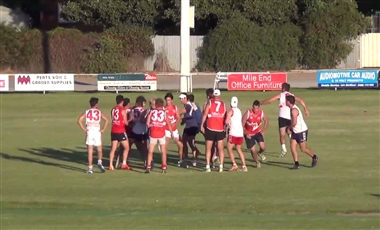 Aussie Rules Training Drills: Huddle and Break