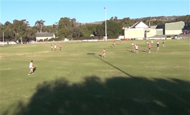 AFL Skills Coaching: Quick Full Oval Transition with 2-on-1