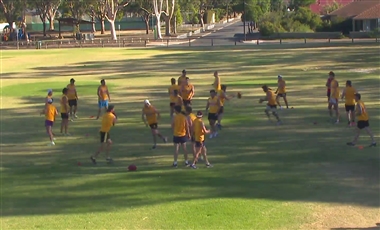 AFL Coaching Drills: Propeller Handball