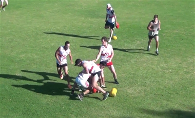 AFL Training Drills: Thieving Magpies