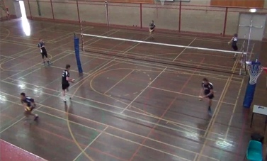 Volleyball Drills and Skills: Sidestep Beep Test 